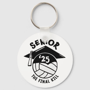 Senior 2025 Volleyball Graduation Key Ring