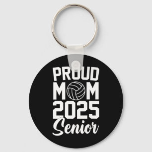 Senior 2025 Volleyball Mum High School Graduation Key Ring