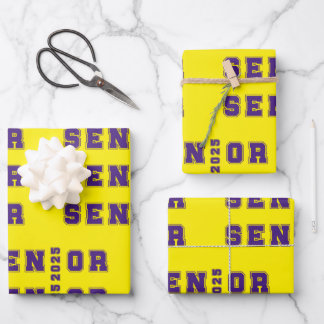Senior 2025 wrapping paper sheet