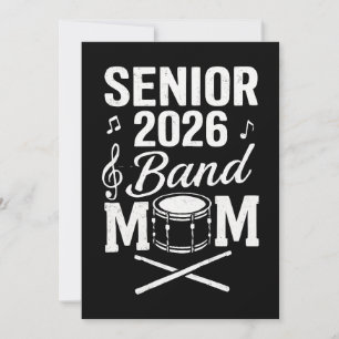 Senior 2026 Band Mum Invitation