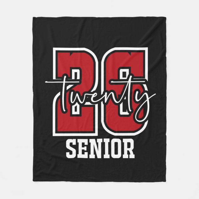 Senior 2026 Blanket (Front)