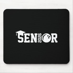 Senior 2026 Bowling Player Cl Of 2026 Graduation S Mouse Mat