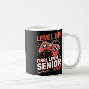 Senior 2026 Cl Of 2026 Funny Gamer Graduate  Coffee Mug