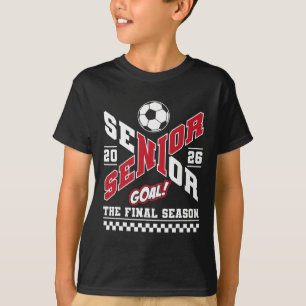 Senior 2026 Cl Of 2026 The Final Season Soccer Mum T-Shirt