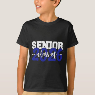 Senior 2026 Cl Of 2026 Vintage Back To School Stud T-Shirt