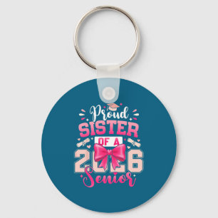 Senior 2026 Class 26 Coquette Key Ring