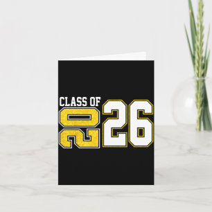 Senior 2026 class of 2026 last day of school card