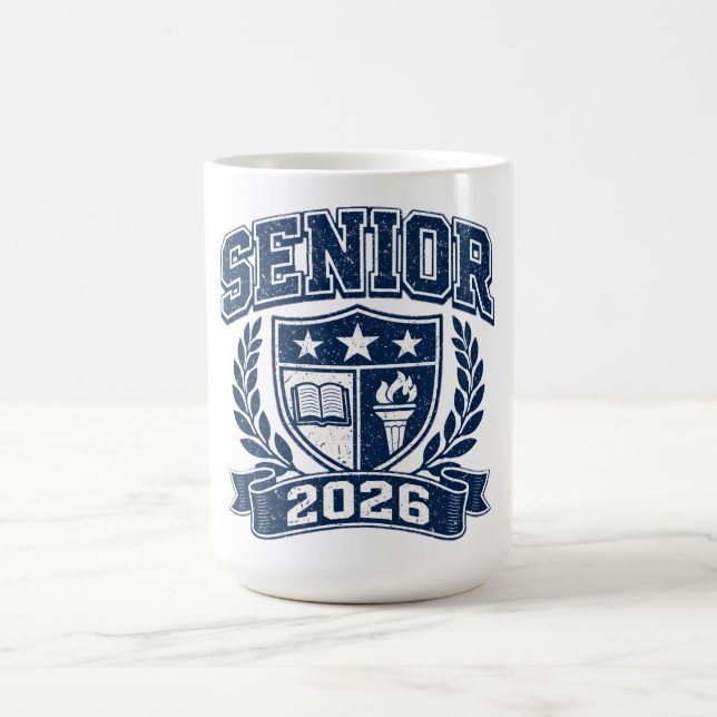Senior 2026 – Final Year Pride College Coffee Mug (Center)