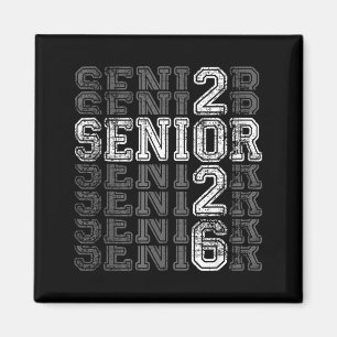 Senior 2026 graduate class of 2026 graduation men magnet