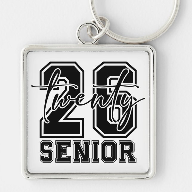Senior 2026 Graduate Key Ring (Front)