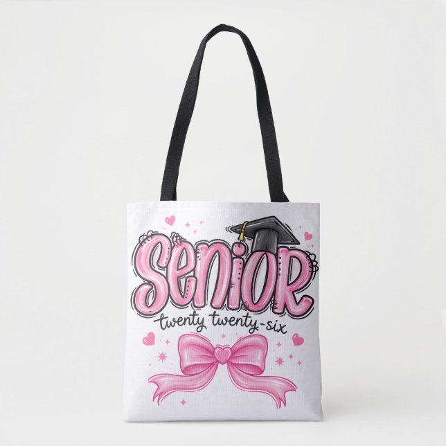 Senior 2026/Graduate Tote Bag (Front)