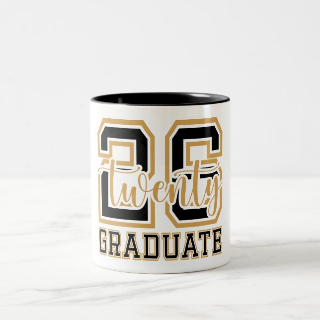 Senior 2026 Graduate Two-Tone Coffee Mug (Center)