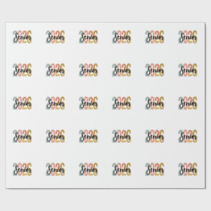 Senior 2026 Graduation 2026 Senior Graduate Gift Wrapping Paper