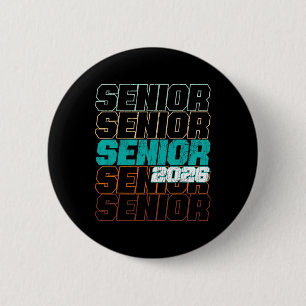 Senior 2026 Graduation Cl Of 2026 6 Cm Round Badge