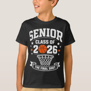 Senior 2026 Graduation Cl Of 2026 Basketball Gradu T-Shirt