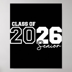 Senior 2026 Graduation Cl Of 2026 Senior Year 2026 Poster