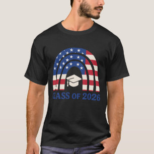 Senior 2026 Graduation Class of 2026 Blue Design T-Shirt