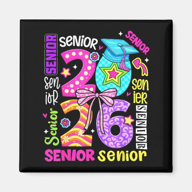 Senior 2026 graduation day finally done class of magnet (Front)