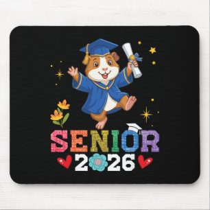 Senior 2026 Graduation Guinea Cl Of 2026 Scholar G Mouse Mat