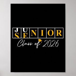 Senior 2026 graduation my last first day class 202 poster