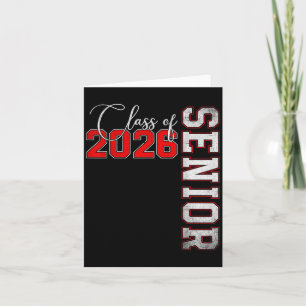 Senior 2026 Graduation My Last First Day Of Cl Of Card