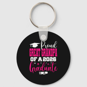 Senior 2026 Proud Great Grandpa Key Ring