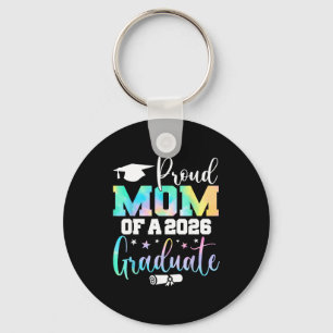 Senior 2026 Proud Mom Class Key Ring