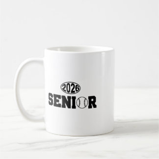 Senior 2026 Sell Athlete Graduate Graduation Coffee Mug