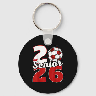 Senior 2026 soccer class of 26 graduation party key ring