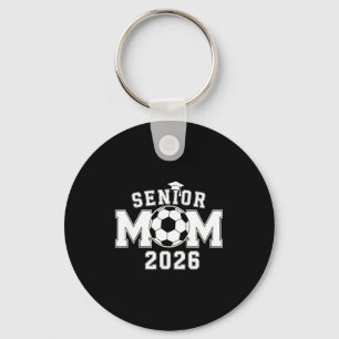 Senior 2026 soccer mum high school graduation key ring