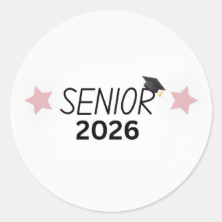 Senior 2026 Sticker Graduation For Class of 2026 