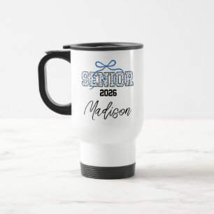 Senior 2026 Tumbler, Personalized Graduation Cup, Travel Mug