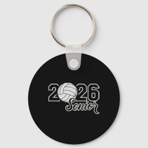 Senior 2026 Volleyball Mum High School Graduation Key Ring