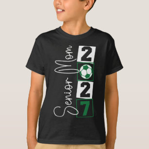 Senior 2027 Soccer Mom Final Season Cl Of 2027 Gra T-Shirt