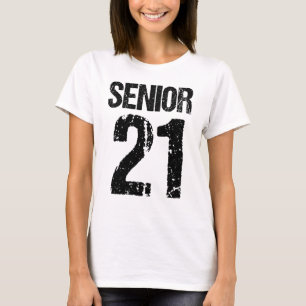 Senior 21, 2021 Senior, Class of 2021, Senior 2021 T-Shirt