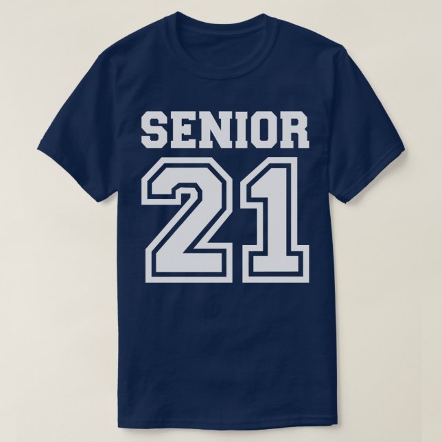 Senior 21 2021 T-Shirt (Design Front)