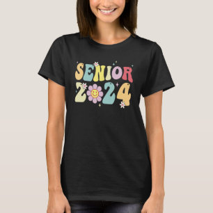 Senior 24 Class Of 2024 Back School Graduation 202 T-Shirt