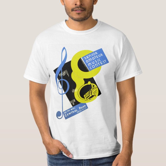 Senior Amateur Music Contest T-Shirt (Front)