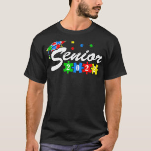 Senior Autism Graduate 2022 For Autistic Teens Gra T-Shirt