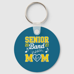 Senior Band Mom 2027 Marching Key Ring