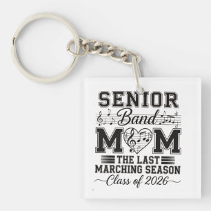 Senior Band Mum Class of 2026 Design 🎶❤️ Key Ring