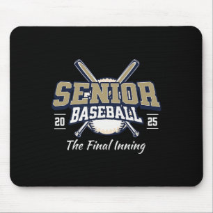 Senior Baseball 2025 The Final Inning Premium Mouse Mat