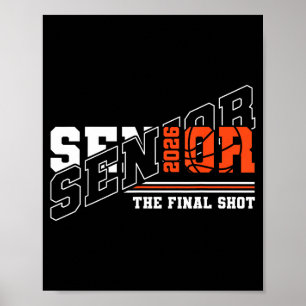 Senior basketball class of 2026 crew basketball poster
