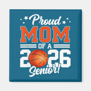 Senior Basketball Mom Class 2026 Artwork Magnet