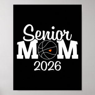 Senior Basketball Mum Cl Of 2026 Player Graduation Poster