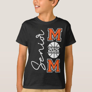 Senior Basketball Mum Cl Of 2026 Player Graduation T-Shirt