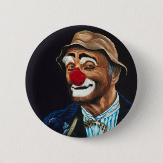 Senior Billy The Clown 6 Cm Round Badge