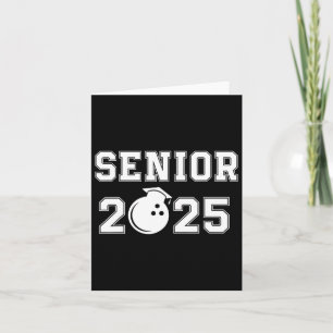 Senior Bowling Player 2025 Card