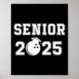 Senior Bowling Player 2025 Poster