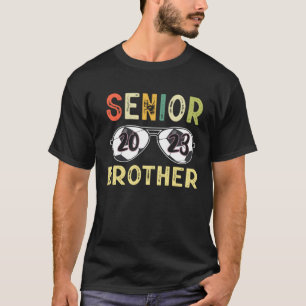 Senior Brother 2023 Proud Brother Soccer Senior Gr T-Shirt